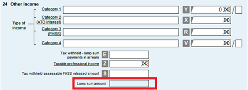 Lump sum E2